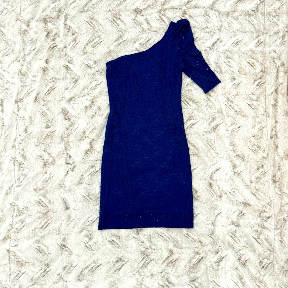 Juniors Body central blue dress. Size medium with tags.